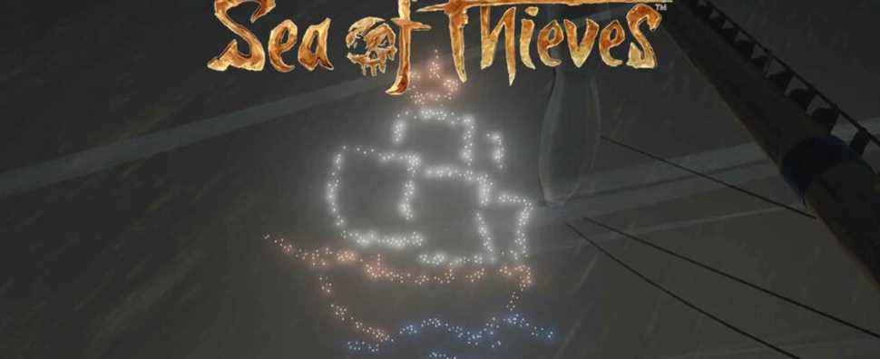 sea of thieves ship firework