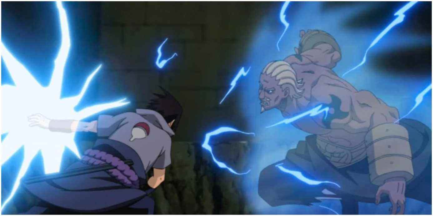 Naruto Sasuke Uchiwa Fight Raikage
