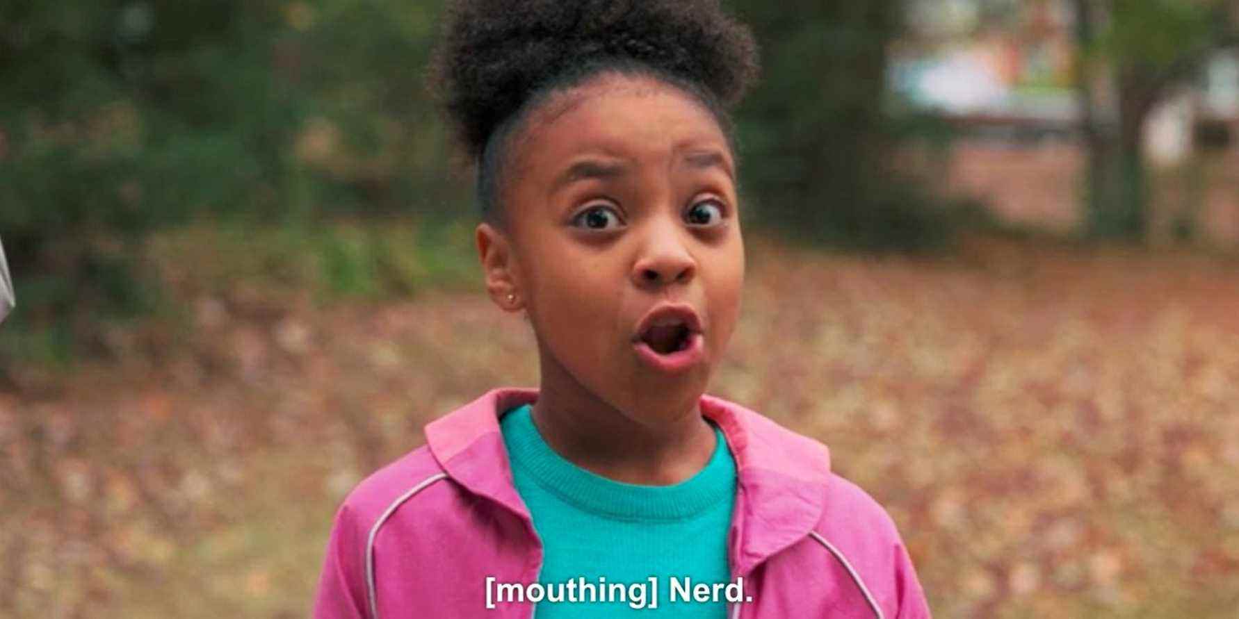 Priah Ferguson dans le rôle d'Erica parle des nerds dans Stranger Things