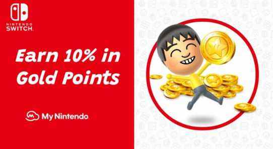 Switch eShop hébergeant l'offre My Nintendo Gold Points pour les jeux Xenoblade