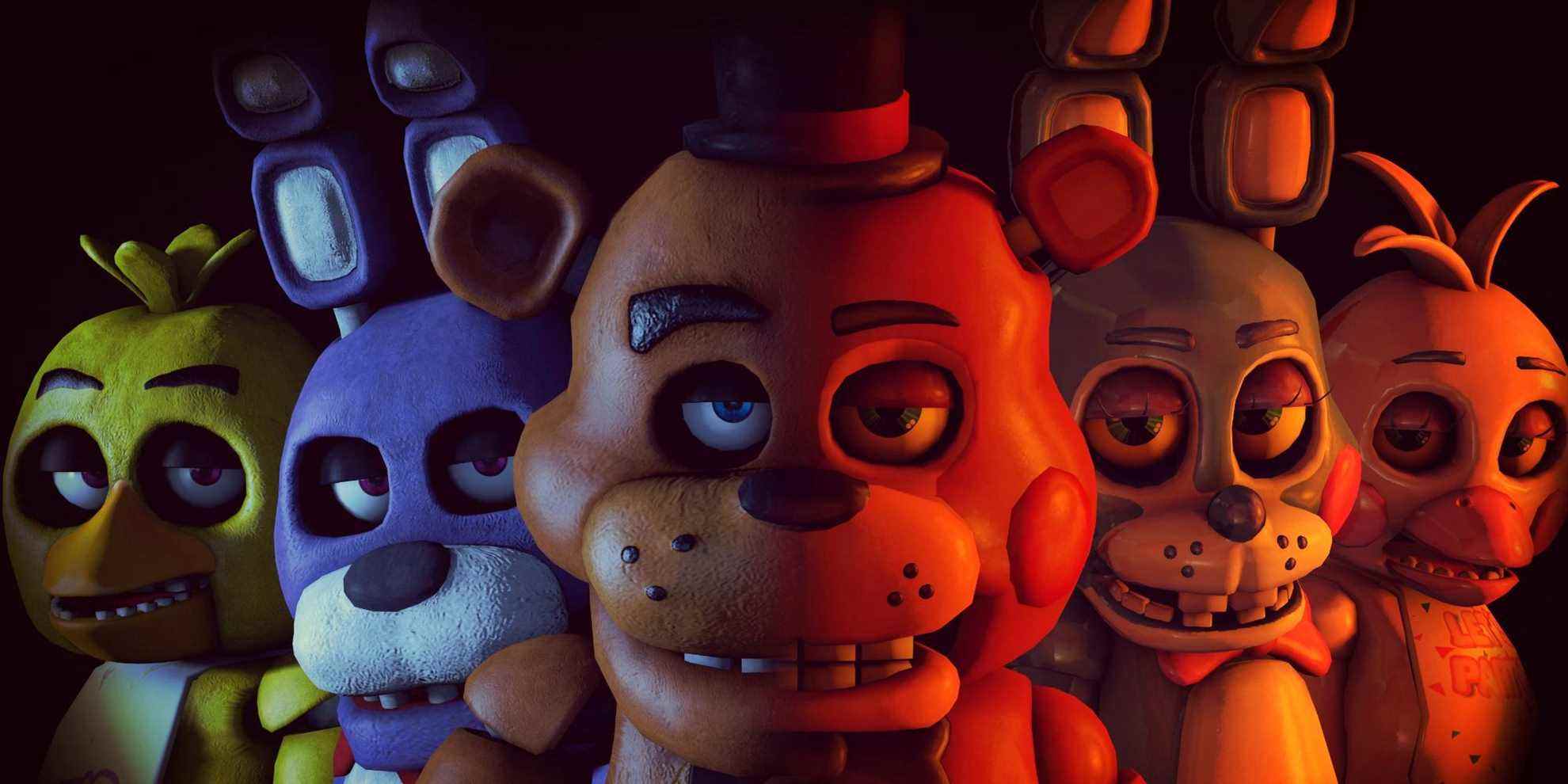 Les cinq principaux méchants de Five Nights At Freddy's