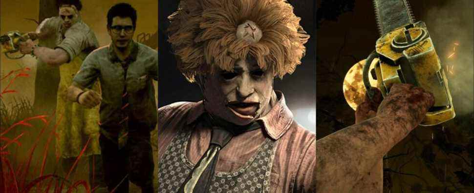 Three images of The Cannibal from Dead by Daylight