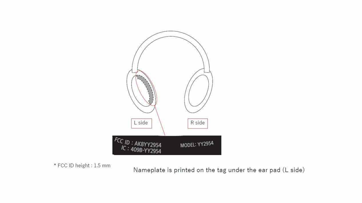 une illustration de brevet d'une paire d'écouteurs