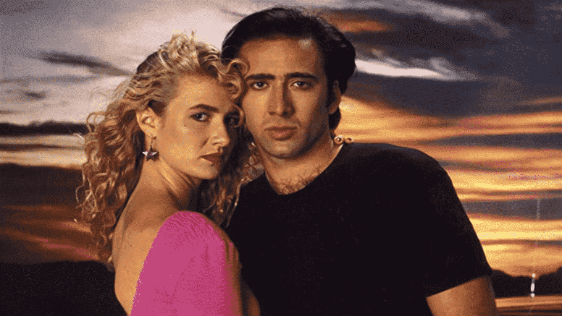 Nicolas Cage et Laura Dern dans Wild at Heart