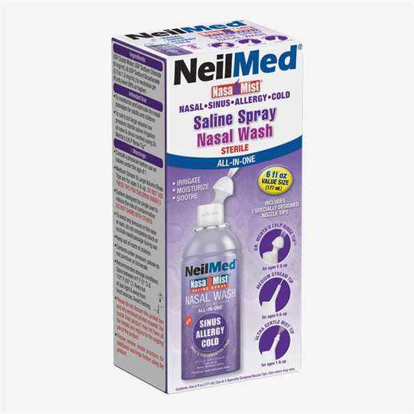 NeilMed Nasa Mist Spray salin multi-usages tout-en-un