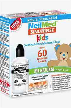 NeilMed Sinus Rinse, pédiatrique, rinçage nasal salin complet