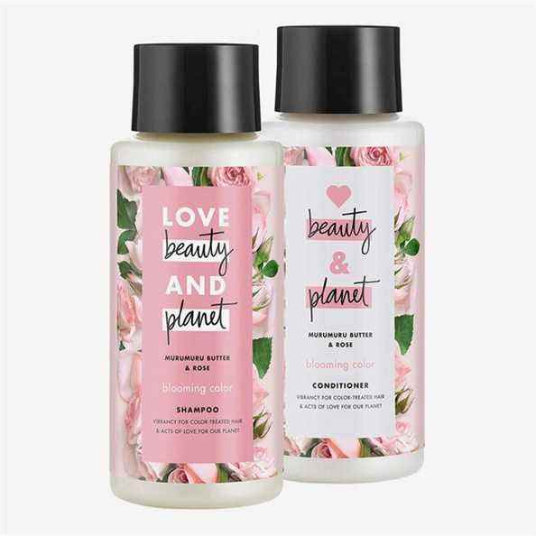 Shampooing et revitalisant Love Beauty and Planet Blooming Color