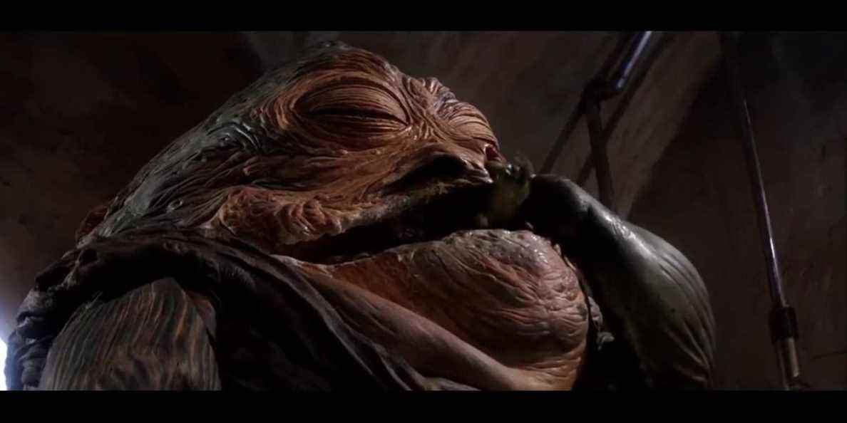 Capture d'écran de Jabba le Hutt de Star Wars