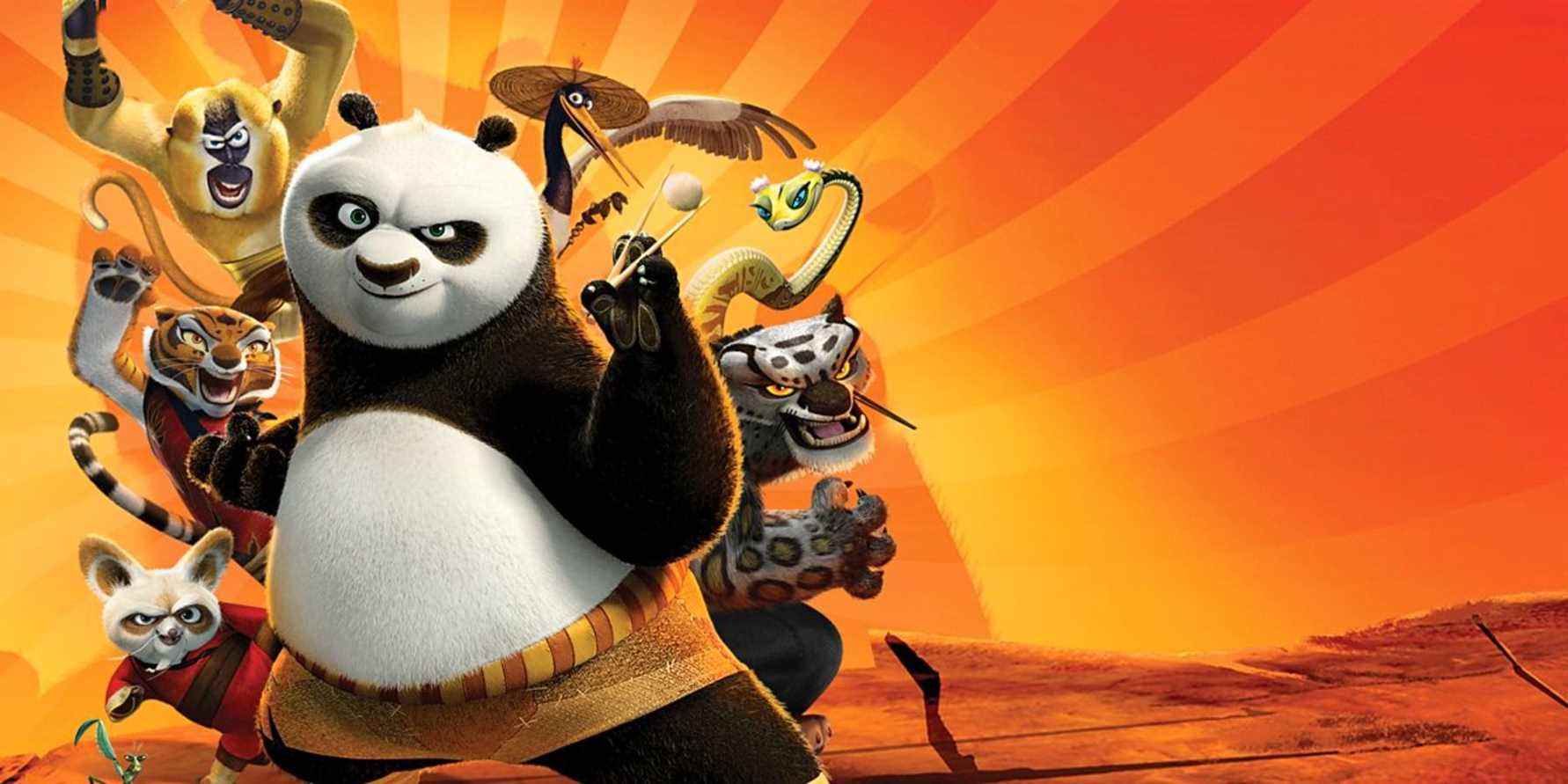 Personnages du roi Fu Panda