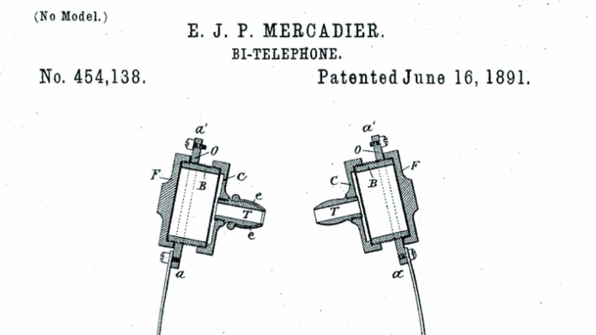une image de brevet pour les biphones
