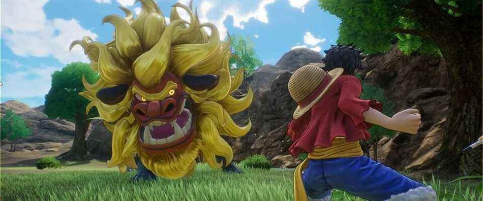 One Piece Odyssey screenshots Eiichiro oda video game PlayStation Xbox PC monsters creatures