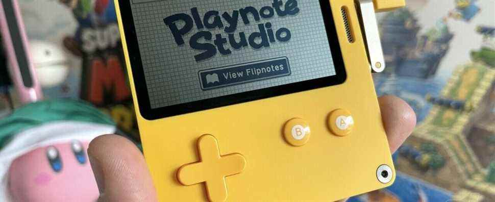'Playnote Studio' est une application brillante DSi Flipnote Studio pour Playdate