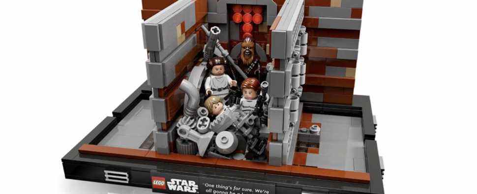 Star Wars lance le nouvel ensemble LEGO de la scène Death Star Trash Compactor