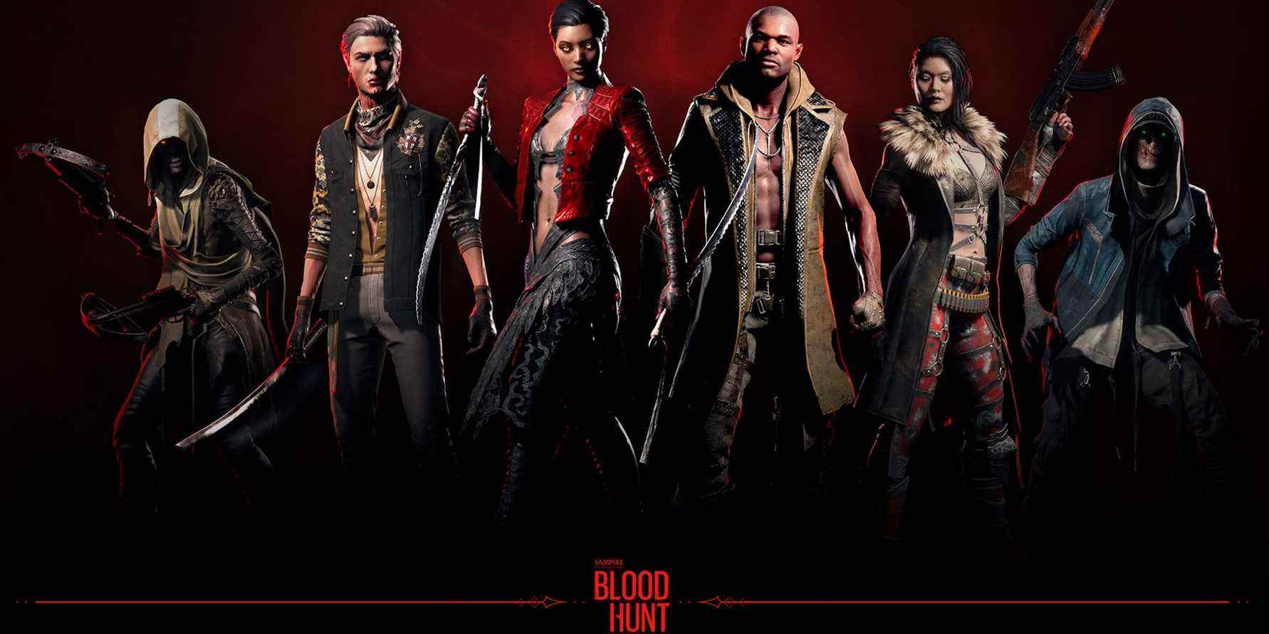 personnages de la chasse au sang