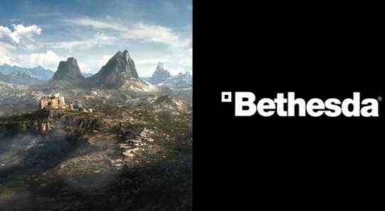 Teaser art of The Elder Scrolls 6 with the Bethesda logo