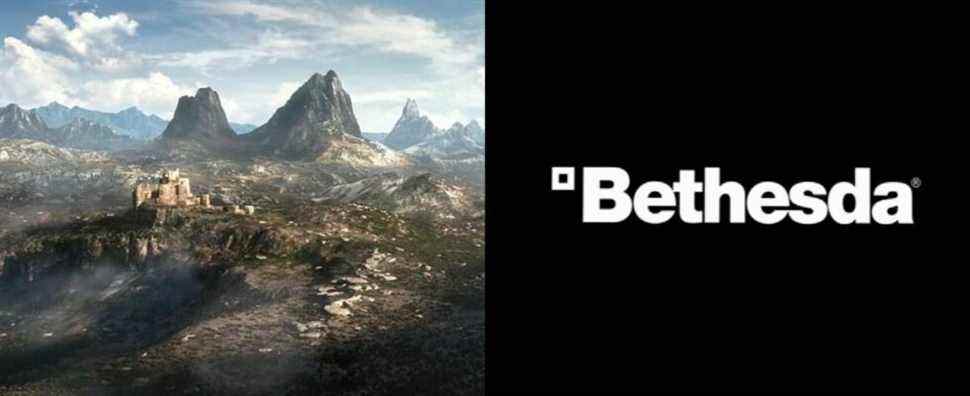 Teaser art of The Elder Scrolls 6 with the Bethesda logo