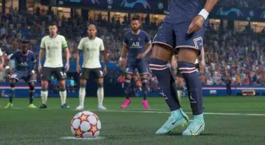 A penalty in FIFA 22