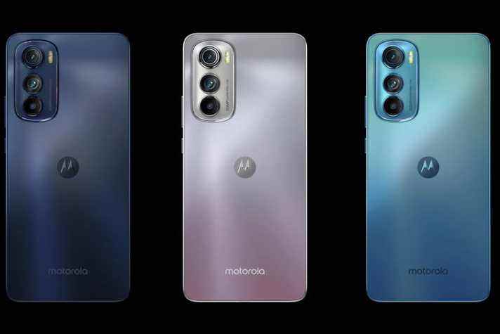 Options de couleur Motorola Edge 30.
