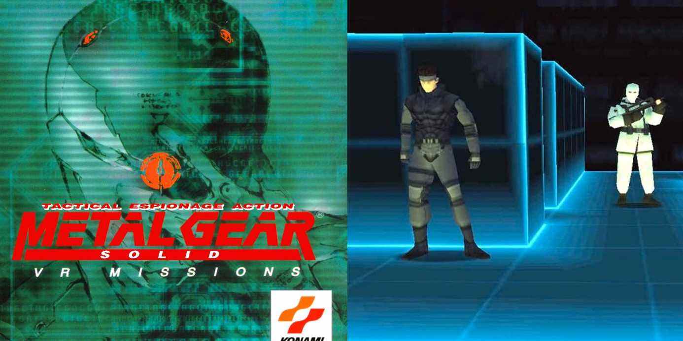 Niveaux des missions Metal Gear Solid PS1 VR
