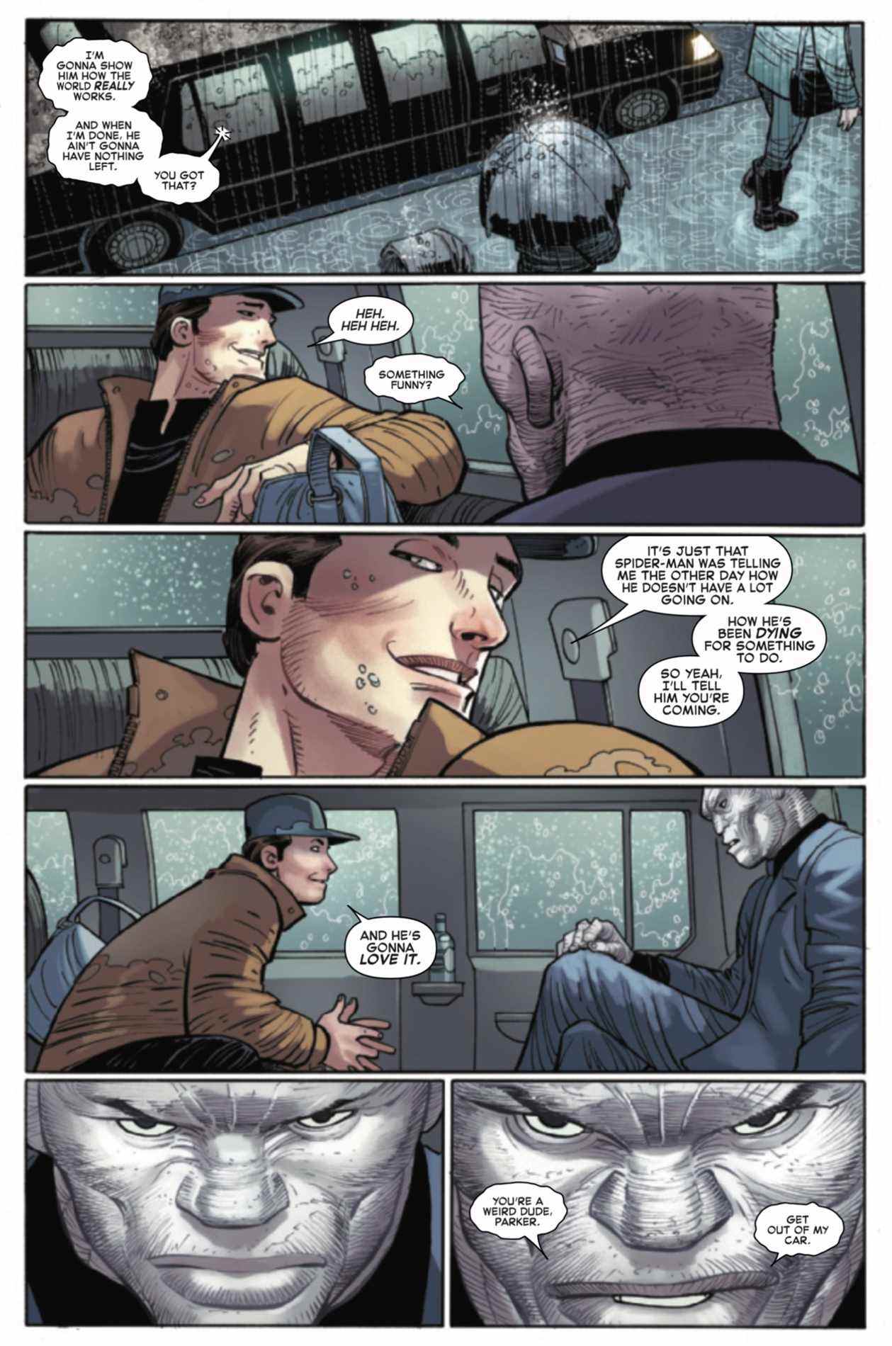 Incroyable page de Spider-Man #1