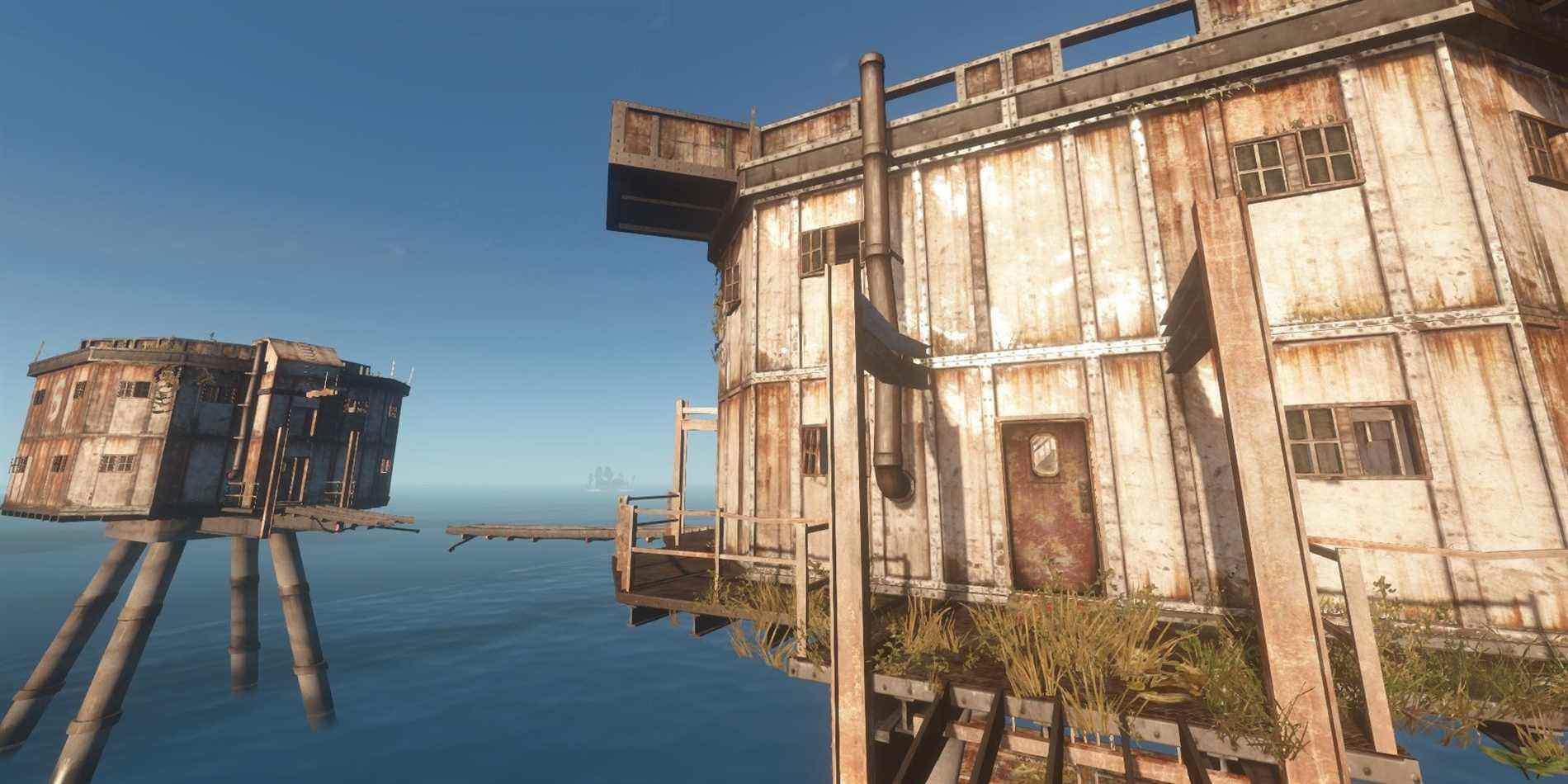Le mod de carte High Tide Fortress pour Stranded Deep