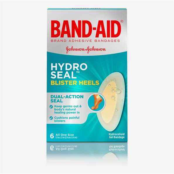 Pansements adhésifs Hydro Seal de marque Band-Aid pour ampoules au talon