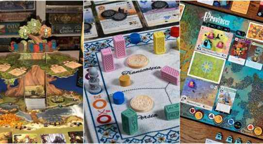 Feature image displaying Everdell, Pax Pamir, and Oath