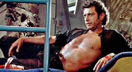 Jeff Goldblum Reveals Why He Went Shirtless in Jurassic Park