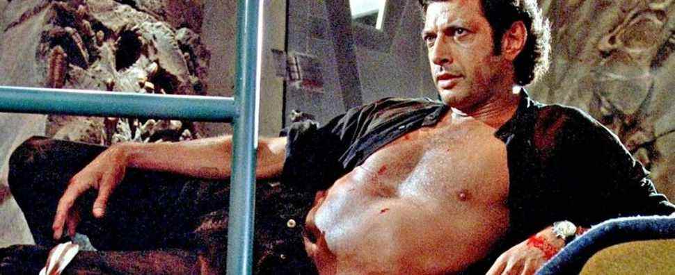 Jeff Goldblum Reveals Why He Went Shirtless in Jurassic Park