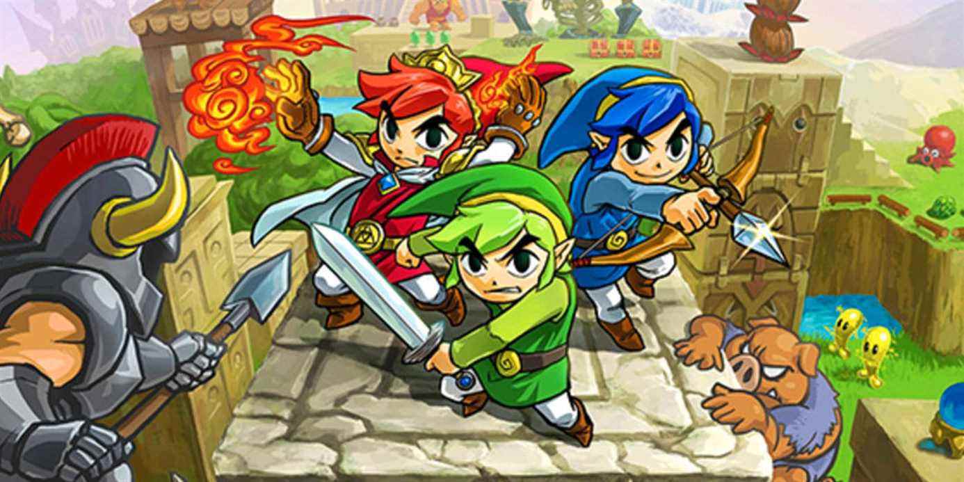 Image promotionnelle pour Legend Of Zelda Triforce Heroes