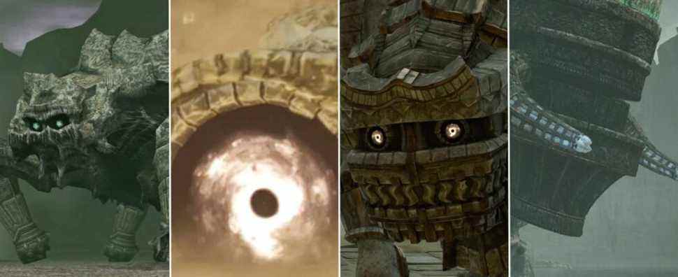 shadow of the colossus ninth tenth eleventh twelfth colossi bosses