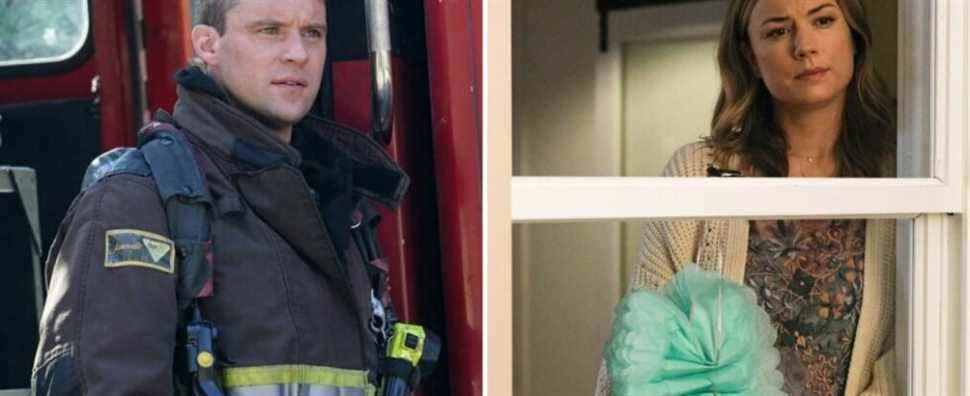 Jesse Spencer as Casey in Chicago Fire, Emily VanCamp as Nic in The Resident