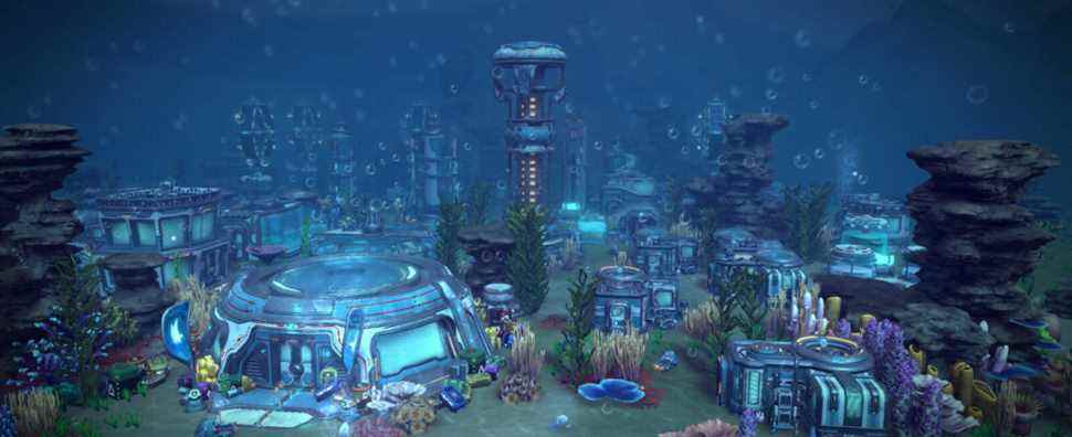 Aquatico est un constructeur de ville de survie situé au fond de la mer