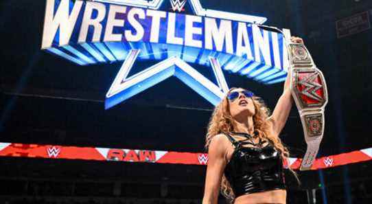 Becky Lynch veut voir Seth Rollins battre Marko Stunt d'AEW à Wrestlemania