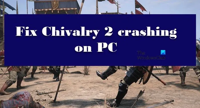 Correction du crash de Chivalry 2 sur PC