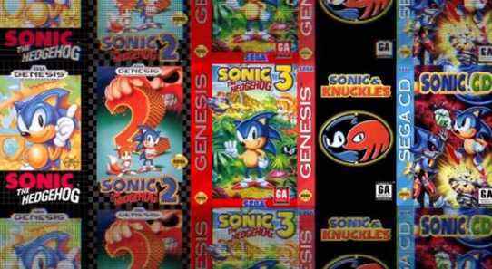 Classement de chaque jeu principal Sonic The Hedgehog