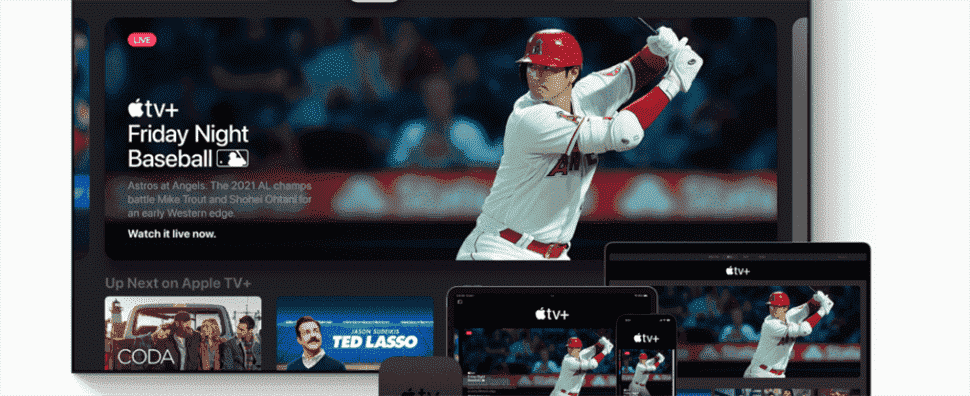 Comment regarder gratuitement les diffusions en direct "Friday Night Baseball" de la MLB d'Apple