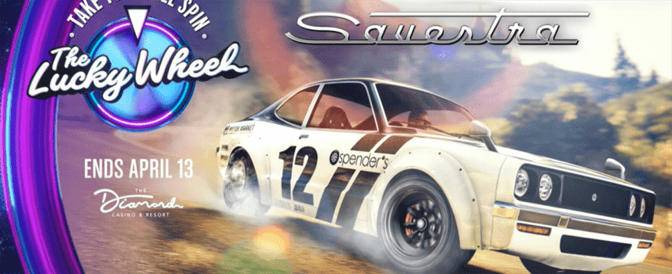 GTA Online Podium Car : Quel est le premier prix Lucky Wheel cette semaine ?