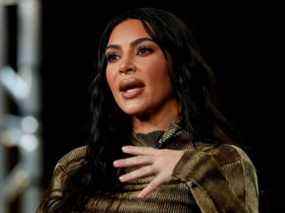 Kim Kardashian assiste à un panel pour le documentaire 