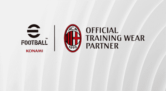 L'AC Milan mettra le terrible logo eFootball sur son kit d'entraînement la saison prochaine