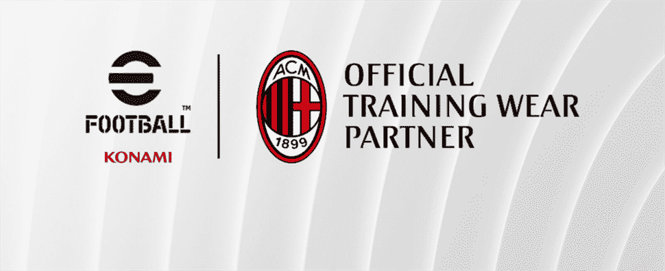 L'AC Milan mettra le terrible logo eFootball sur son kit d'entraînement la saison prochaine
