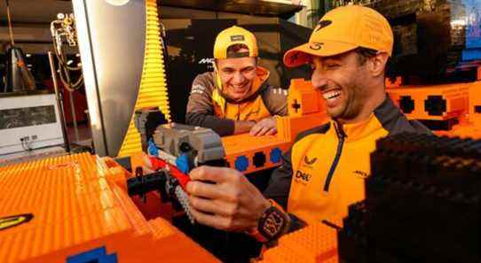 LEGO lance une voiture de course de Formule 1 grandeur nature
