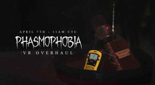 La phasmophobie obtient une révision VR indispensable pour une chasse aux fantômes plus immersive