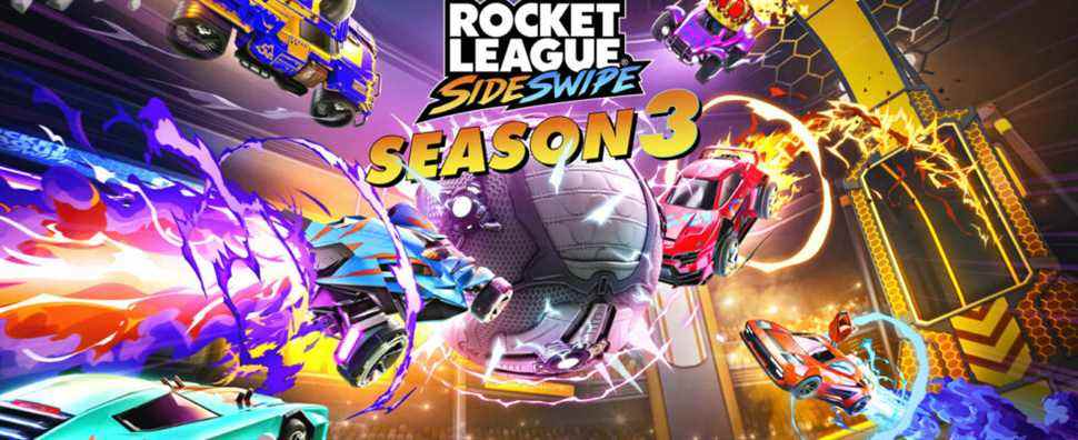 La saison 3 de Rocket League Sideswipe a été mise en ligne, apportant des modes trois et spectateur
