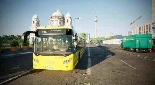 Le bus vous permet maintenant de faire le tour d'un Berlin simulé