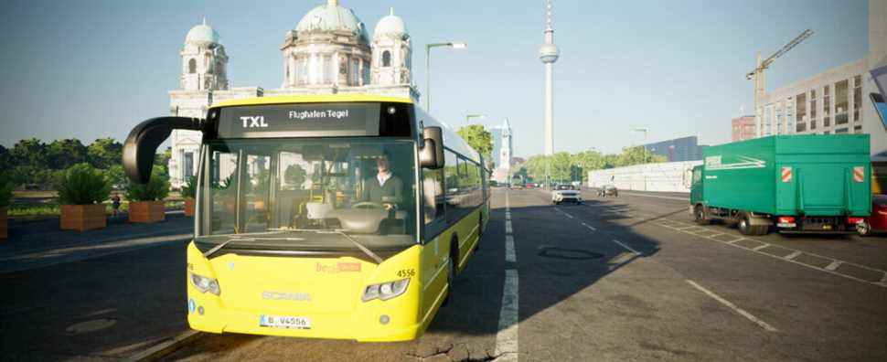 Le bus vous permet maintenant de faire le tour d'un Berlin simulé