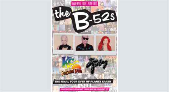 Les B-52 annoncent les dates de leur tournée d'adieu