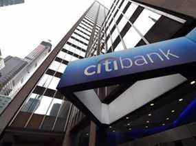 Le siège social et le siège social de Citibank dans le centre de Manhattan, New York.
