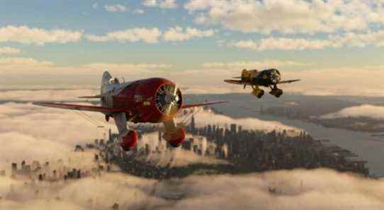 Les coureurs aériens des années 1930 de Microsoft Flight Simulator vous permettent de prétendre qu'il y a un nouveau Crimson Skies