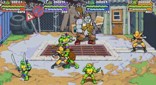 Les éditeurs de Streets Of Rage 4 annoncent de nouveaux beat 'em up Ninja Turtles